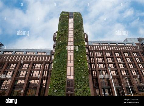 Living Wall On Dukes Court A 40 Metre Tall Office Building In Woking