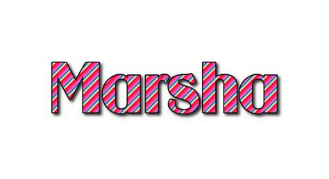 Marsha Logo Outil De Conception De Nom Gratuit à Partir De Texte