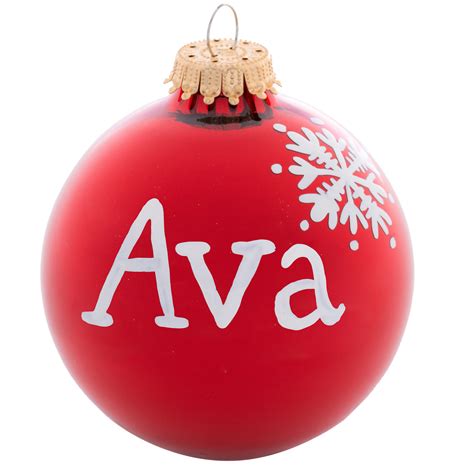 Personalized Christmas Name Balls And Ornaments Canada Retrofestiveca