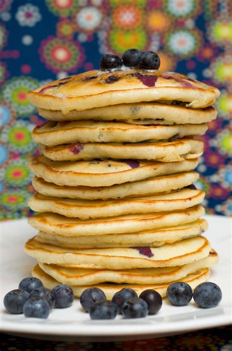 Drool Worthy Blueberry Buttermilk Pancakes