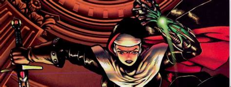 la série warrior nun a trouvé sa mère supérieure avec l actrice sylvia de fanti comicsblog fr