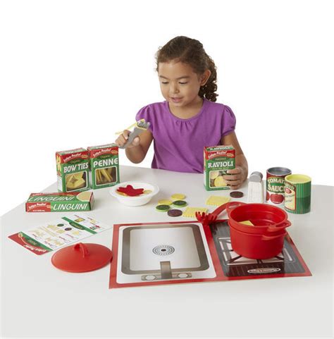 Prepare And Serve Pasta Set Melissa And Doug Educational Resources And