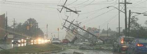 Severe Thunderstorm Large Hail And Destructive Tornado Hit Ottawa 85