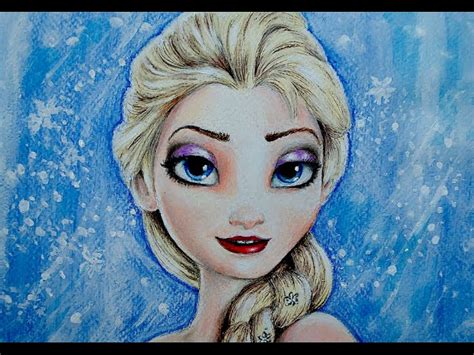 How To Draw Elsa From Frozen CÓmo Dibujar A Elsa De Frozen Aprenda