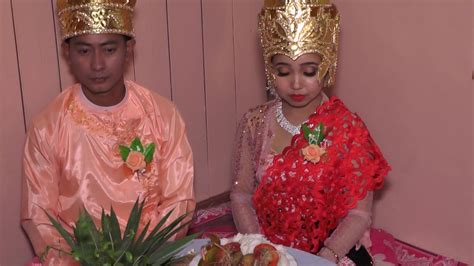 Rakhine Traditional Wedding Ceremony Youtube