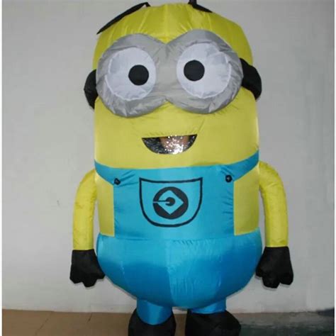 2018 Minion Inflatable Costume Halloween Cosplay Party Costume Adult