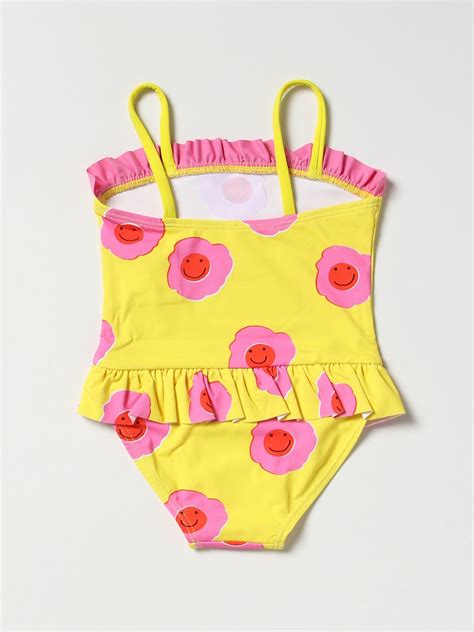 Stella Mccartney Kids Swimsuit For Baby Yellow Stella Mccartney