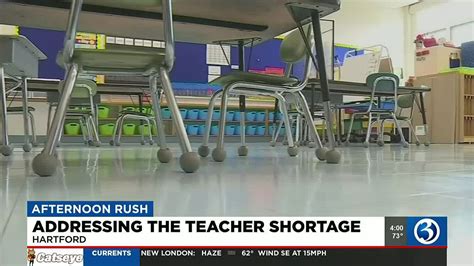 Cts Largest Teachers Union To Unveil Measures To Address Teacher Shortage