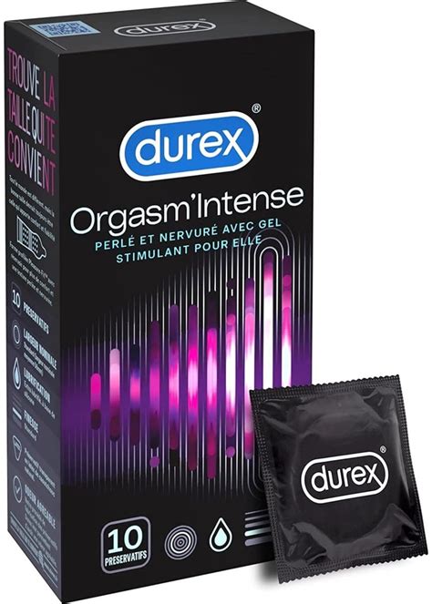 Durex Intense Orgasmic 10 Pcs EroticaOnline