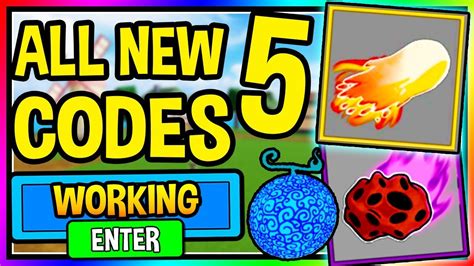 We have got all the new blox fruits codes that are working now, then you are in the right place! ALL 5 NEW WORKING BLOX FRUITS CODES - Blox Fruits Update 9 ...