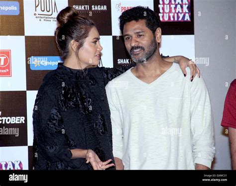 Bollywood Actor Esha Gupta And Filmmaker And Actor Prabhu Deva Trailer Launch Of Film Tutak