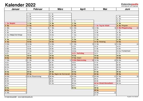 Kalender 2022 Zum Ausdrucken Als Pdf 19 Vorlagen Kostenlos