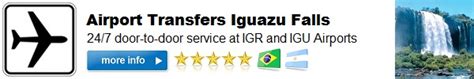 Iguazu Falls Transfers And Tours Services In Argentina And Brazil
