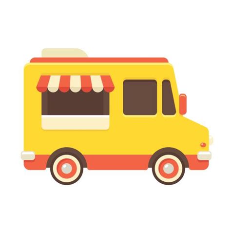 Top free images & vectors for food truck clip art images in png, vector, file, black and white, logo, clipart, cartoon and transparent. Best Food Truck Illustrations, Royalty-Free Vector ...