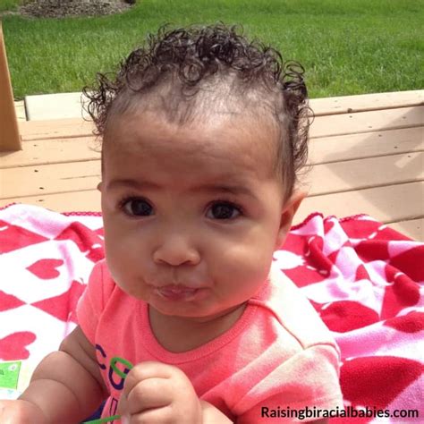 My husband is african american with black hair with a curly type in the 4s. Biracial Hair Care For Babies | Raising Biracial Babies