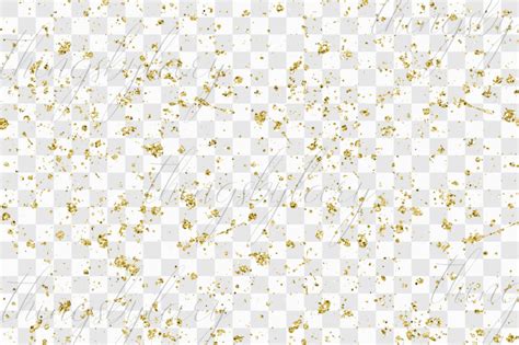 14 Seamless Gold Glitter Splatter Overlay Images By