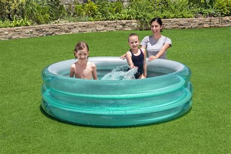 Piscina 170 X 53 Cm Inflable Bestway Redonda Triple Anillo Cuotas Sin