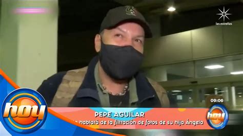 Pepe Aguilar respondió molesto a la prensa ante la polémica de su hija