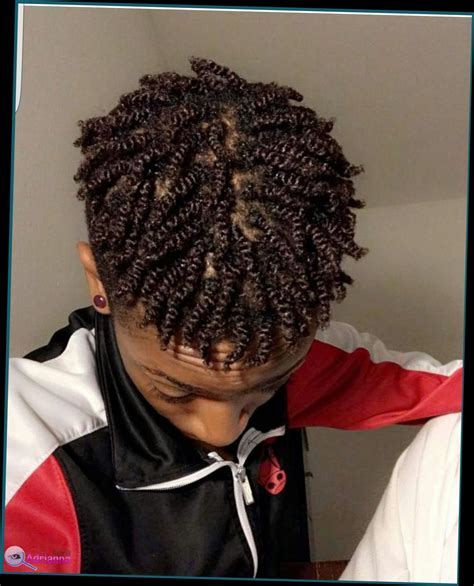 Male Twist Hairstyle Boys Afro Hairstyles Apart From Dyeing A Whole