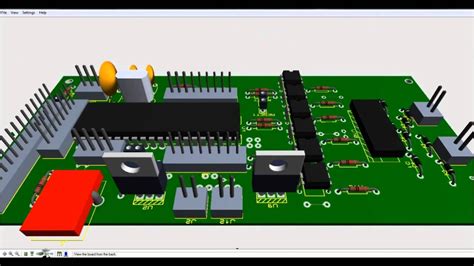 How To Design A Pcb Layout And Circuit Digram On Proteus Software Tutorial Youtube
