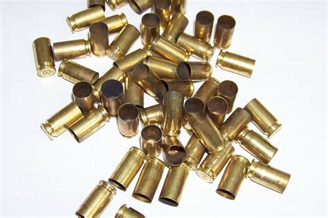 Brass 45 Caliber Bullet Shell Casings 25 Pieces 45 Cal Etsy