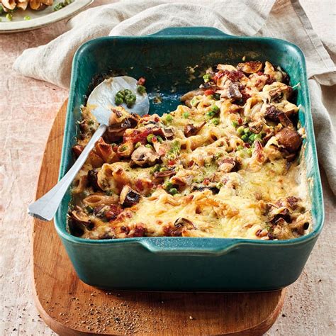 Nudel Schinken Gratin Mit Champignons Rezept WW Deutschland