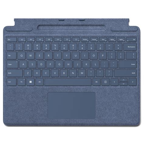 Microsoft Surface Pro Signature Keyboard Sapphire 8xb 00091