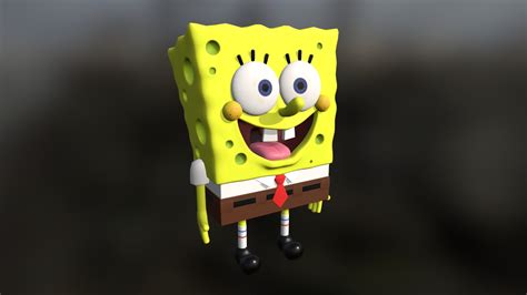Spongebob Squarepants Characters 3d By Waskogm On Dev