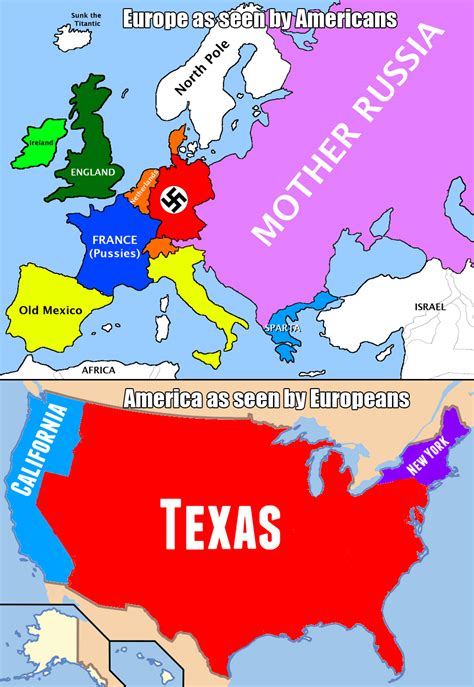Europe Vs Usa How We See Each Other Bits And Pieces