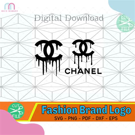 Chanel Dripping Logo Svg Logo Svg Trending Svg Chanel Svg Inspire
