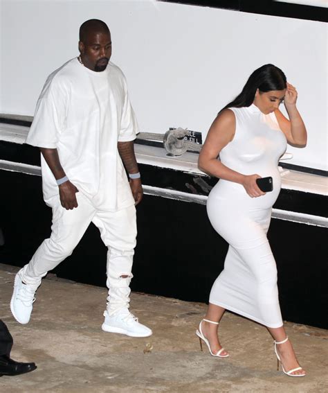 Kim Kardashian And Kanye West In Matching Outfits Vogue