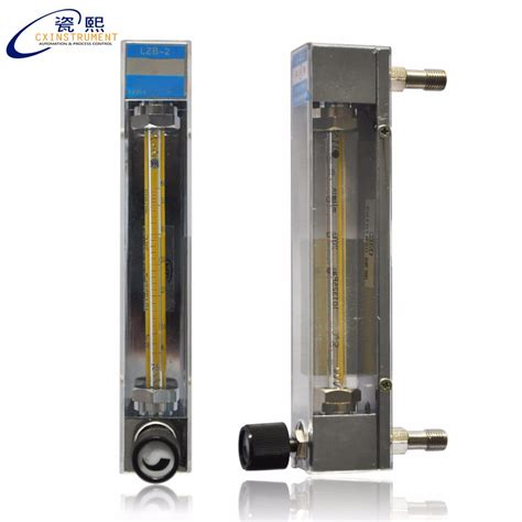 0.04~0.4 L/min Flow Range 2.5% Accuracy Glass Body Material And Local ...