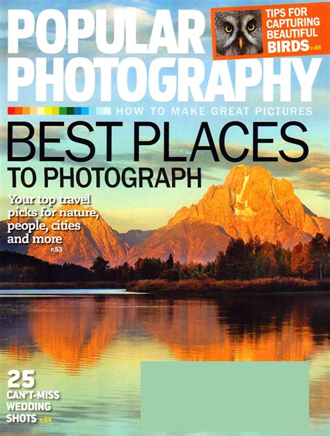 Popular Photography Magazine Covers {DATE} | {COVER} | Popular photography magazine, Popular ...