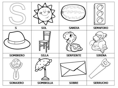 Palabras Que Empiezan Con La S Spaanse Woordjes Leren Spaans