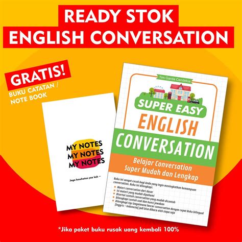 Jual BUKU BAHASA INGGRIS CONVERSATION SUPER EASY ENGLISH CONVERSATION