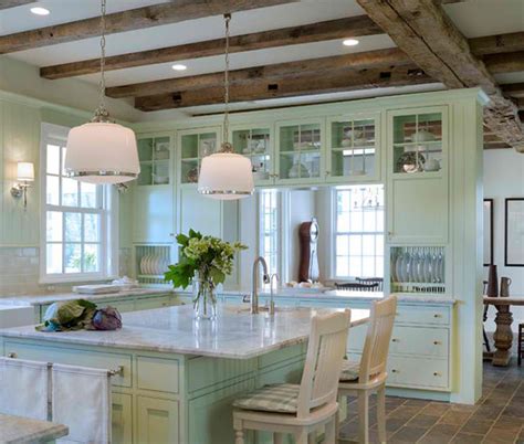 Check out these five spaces for some serious homespiration! 15 Pastel Green Kitchens for A Lighter Look | Home Design ...
