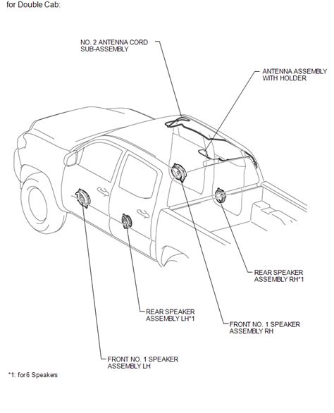 Toyota Tacoma 2015 2018 Service Manual Parts Location Audio And