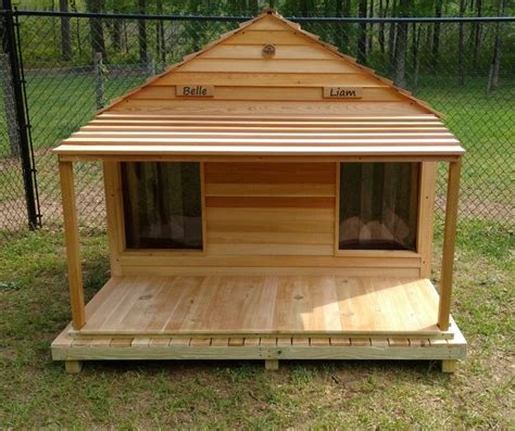 Custom Dog House For Your 200 Lb Dog Many Options Available