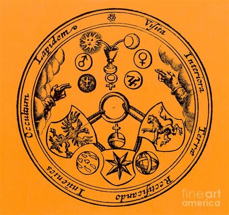 Alchemical Symbols 1670 Photograph By Science Source Fine Art America