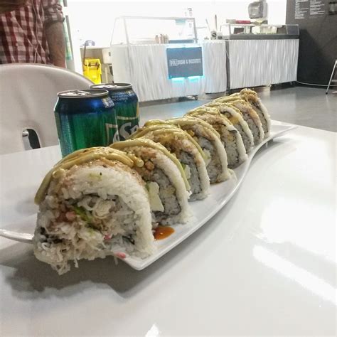 Crispy california, rattlesnake roll, dragon roll, philidelphia roll, rainbow, new york roll, tuna huso…… Meet Myduyen and Thanh Nguyen of Deli Sushi & Desserts in ...