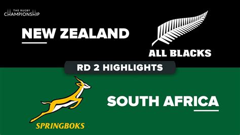 The Rugby Championship 2023 New Zealand V South Africa Rd 2