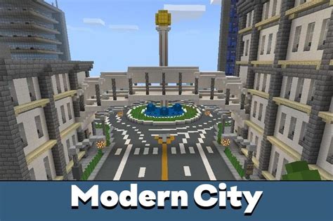 Download Modern City Map For Minecraft Pe Modern City Map For Mcpe
