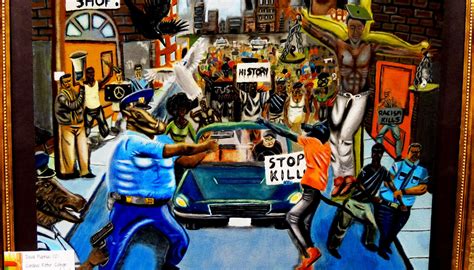 Congressional Art Contest Winner Depicts Police Brutality And Protests