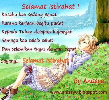 Puisi selamat pagi sayang ku. PUISI CINTA BY ANISAYU: Kumpulan SMS Puisi Pantun Ucapan ...