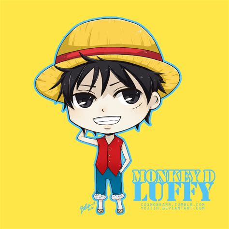 Chibi Luffy By Yojiih On Deviantart