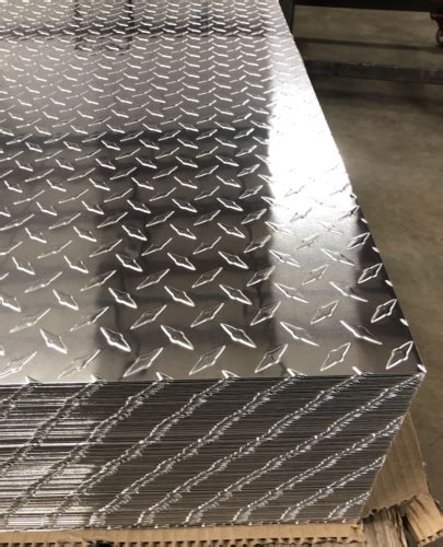 4x8 Sheet Of Black Diamond Plateblack Diamond Plate Aluminum Sheet