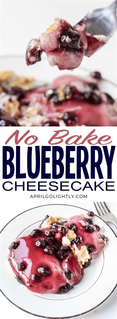 Bake at 325 degrees to 350 7. No Bake Blueberry Cheesecake Recipe that is low calorie ...