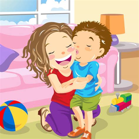 Best Mom Son Toons Illustrations Royalty Free Vector Graphics And Clip