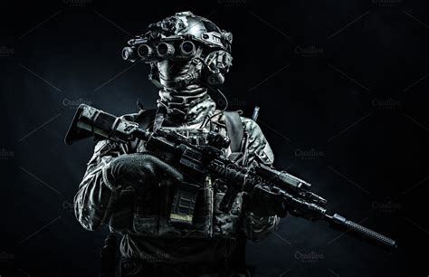 modern combatant containing army soldier and armed army infantry special forces military