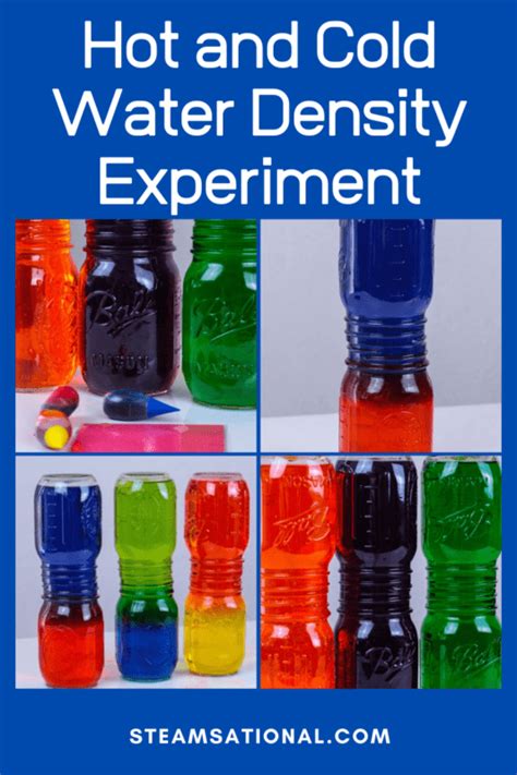 Amazing Hot And Cold Water Density Experiment